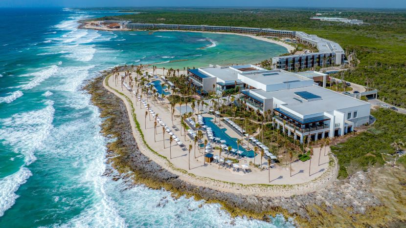 Hilton Tulum top view