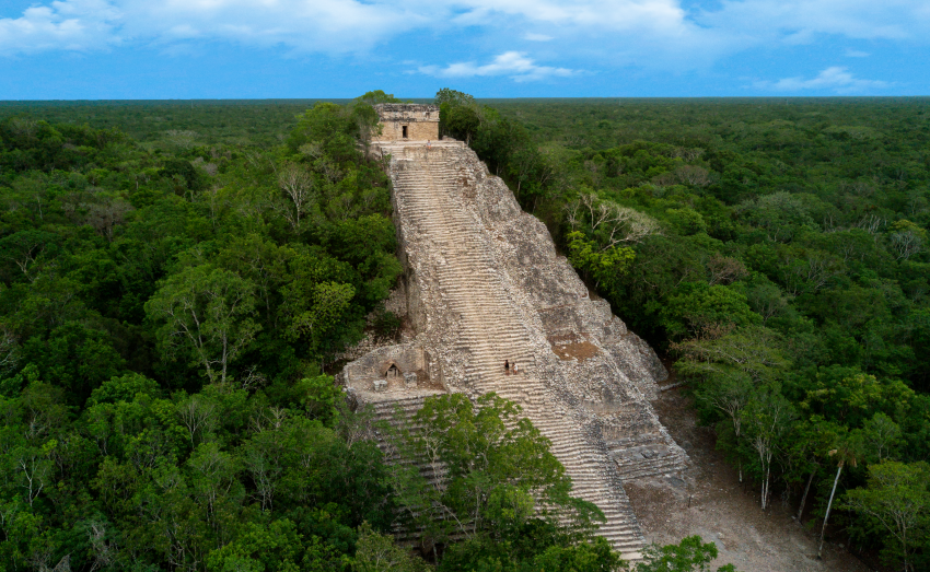 coba riviera maya ancient ruin site