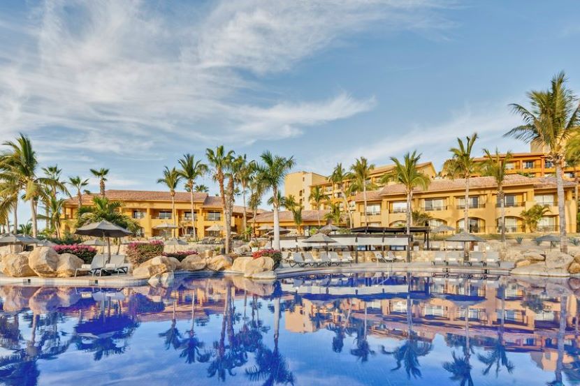 Panorama of grand fiesta americana los cabos