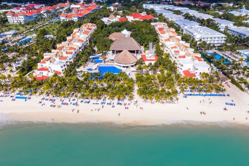 viva wyndham maya resort aerial view