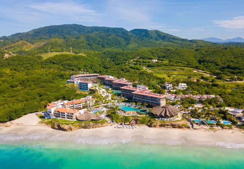 marival armony luxury resort & suites aerial view