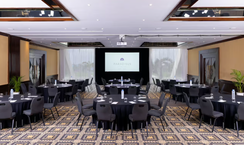 meeting and events space at paradisus cancun