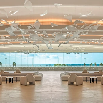 lobby at ava resort cancun