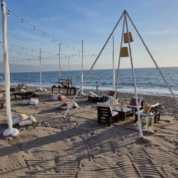 beach venue and event space at Dreams Vallarta Bay