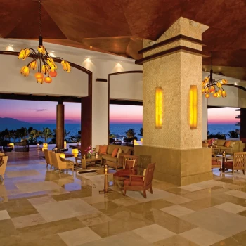 lobby at Dreams Vallarta Bay