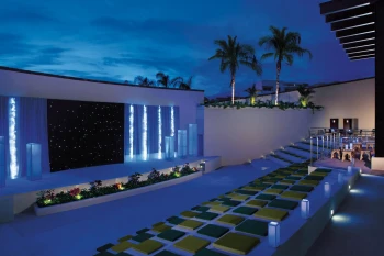 open air theater at Dreams Vallarta Bay