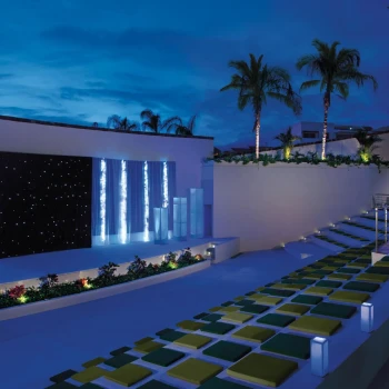 open air theater at Dreams Vallarta Bay