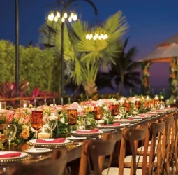 terrace for hosting events at Dreams Vallarta Bay