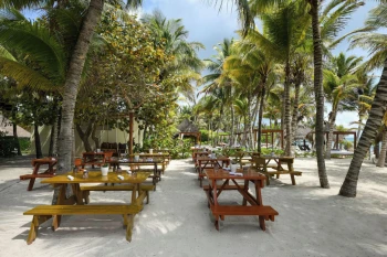 beachside restaurant at El Dorado Royale