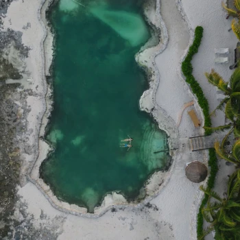 cenote at El Dorado Royale