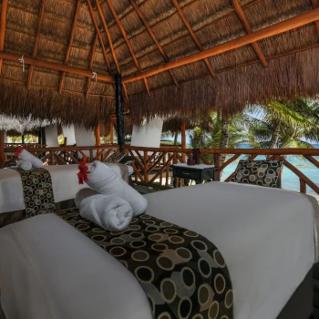 spa treatment cabana at El Dorado Royale