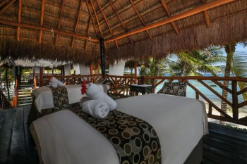 spa treatment cabana at El Dorado Royale