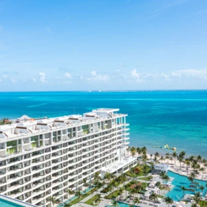 aerial view of Garza Blanca Cancun