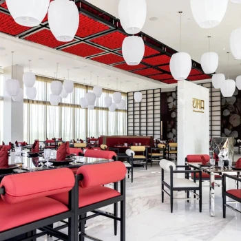 asian restaurant at Garza Blanca Cancun