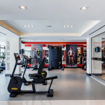 gym at Garza Blanca Cancun