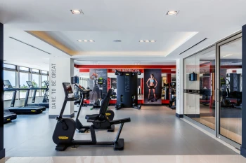 gym at Garza Blanca Cancun