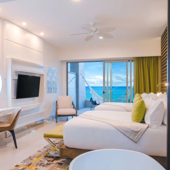 ocean view junior suite at Garza Blanca Cancun