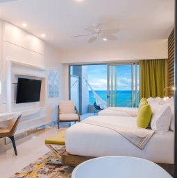 ocean view junior suite at Garza Blanca Cancun