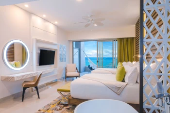 ocean view junior suite at Garza Blanca Cancun