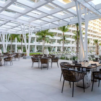 restaurant at Garza Blanca Cancun