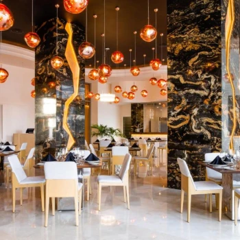 restaurant at Garza Blanca Resort & Spa Cancun