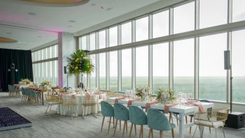 sky room event space at garza blanca cancun