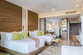 suite with two beds at Garza Blanca Cancun