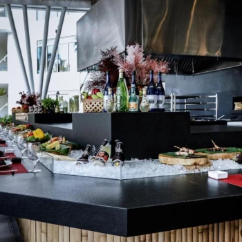 teppanyaki restaurant at Garza Blanca Resort & Spa Cancun