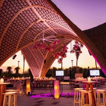 tierra luna forum event space at Garza Blanca cancun