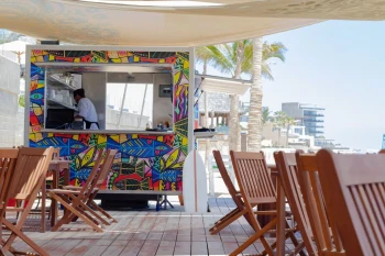 beachside snack shack at Garza Blanca Resort & Spa Los Cabos