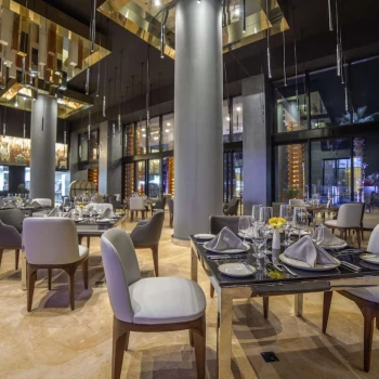 restaurant serving global cuisine at Garza Blanca Resort & Spa Los Cabos