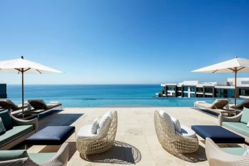 rooftop event space at Garza Blanca Resort & Spa Los Cabos