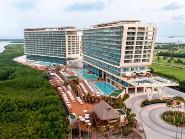 aerial view of Hyatt Vivid Grand Island