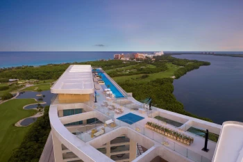 rooftop bridge venue at Hyatt Vivid Grand Island