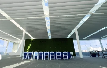 the hall event space at hyatt vivid grand island