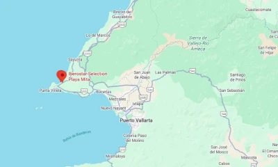 map showing location of Iberostar Selection Playa Mita in Mexico