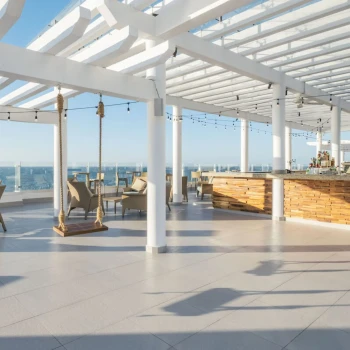 rooftop restaurant at Iberostar Selection Playa Mita