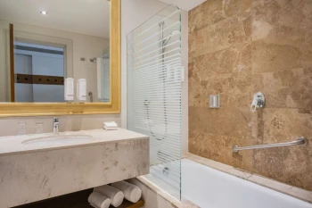 washroom of suite at Iberostar Selection Playa Mita