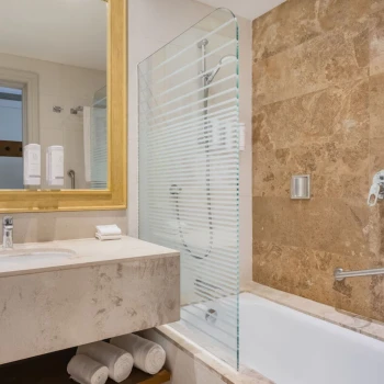 washroom of suite at Iberostar Selection Playa Mita