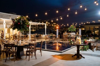 Majestic Elegance Costa Mujeres sky lounge venue