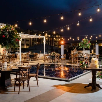 Majestic Elegance Costa Mujeres sky lounge venue