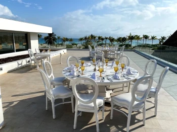 sky terrace venue at majestic elegance costa mujeres