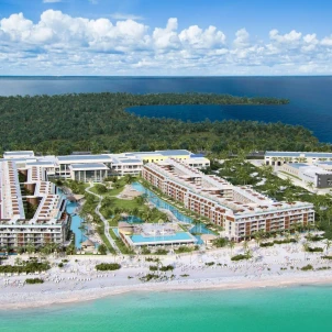 aerial view of Majestic Mirage Costa Mujeres