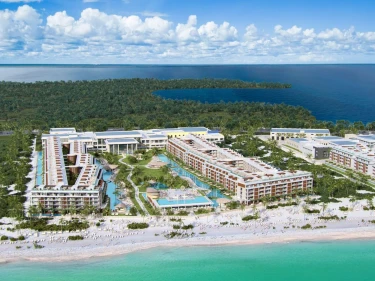 aerial view of Majestic Mirage Costa Mujeres