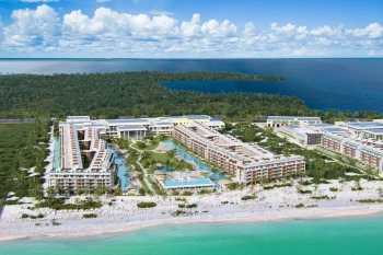 aerial view of Majestic Mirage Costa Mujeres