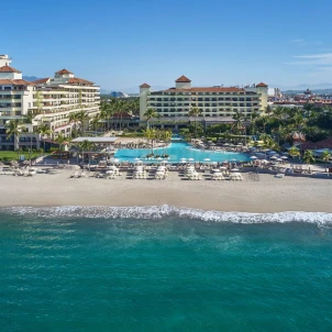 aerial view of Marriott Puerto Vallarta
