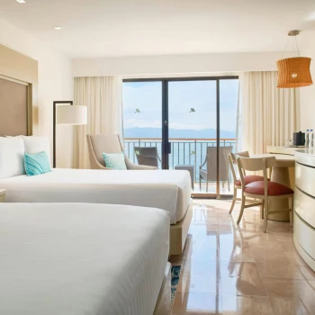 double king ocean front at Marriott Puerto Vallarta