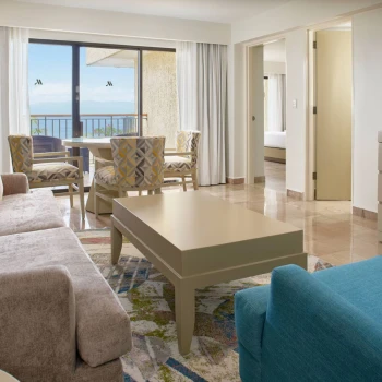 junior suite at Marriott Puerto Vallarta