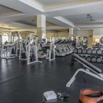 gym at pueblo resorts in los cabos