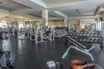 gym at pueblo resorts in los cabos